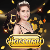 Baccarat A black scatter games live casino icon