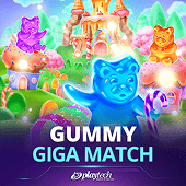 Gummy Giga Match black scatter games slot icon