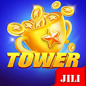 Tower hot game interface with tall tower reels