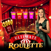 Ultimate Roulette black scatter games live casino icon